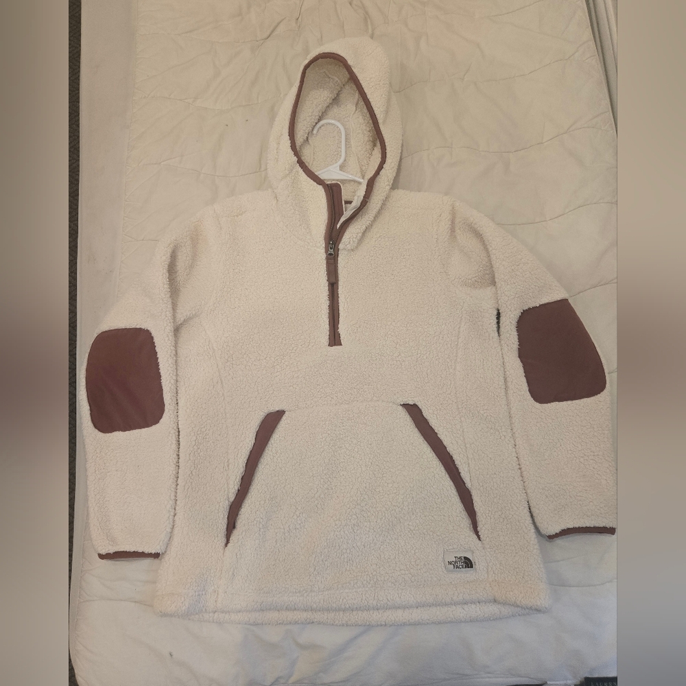 The North‎ Face Gardenia And White  Pullover Hoody